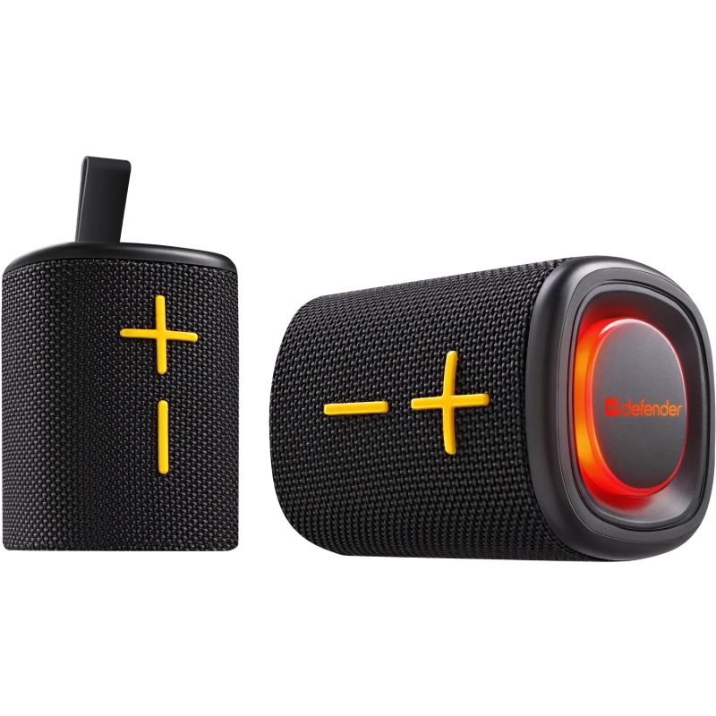 Акустична система 1.0 Defender Union 20Вт BT/USB/TF/AUX/2-in-1/RGB чорна (65139)