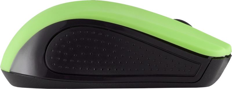 Мишка Modecom MC-WM9, бездротова, 2кн., 1200dpi, нано ресівер чорна-зелена (M-MC-0WM9-180)