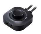 Акустична система 2.0 Defender Solar 9, 10Вт, Bluetooth, RGB підсвітка, USB, чорна (65939)