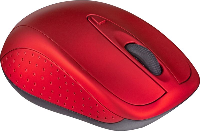 Мишка Modecom MC-WM4.1, бездротова, 3кн., 1600dpi, нано ресівер, червона (M-MC-0WM4.1-500)