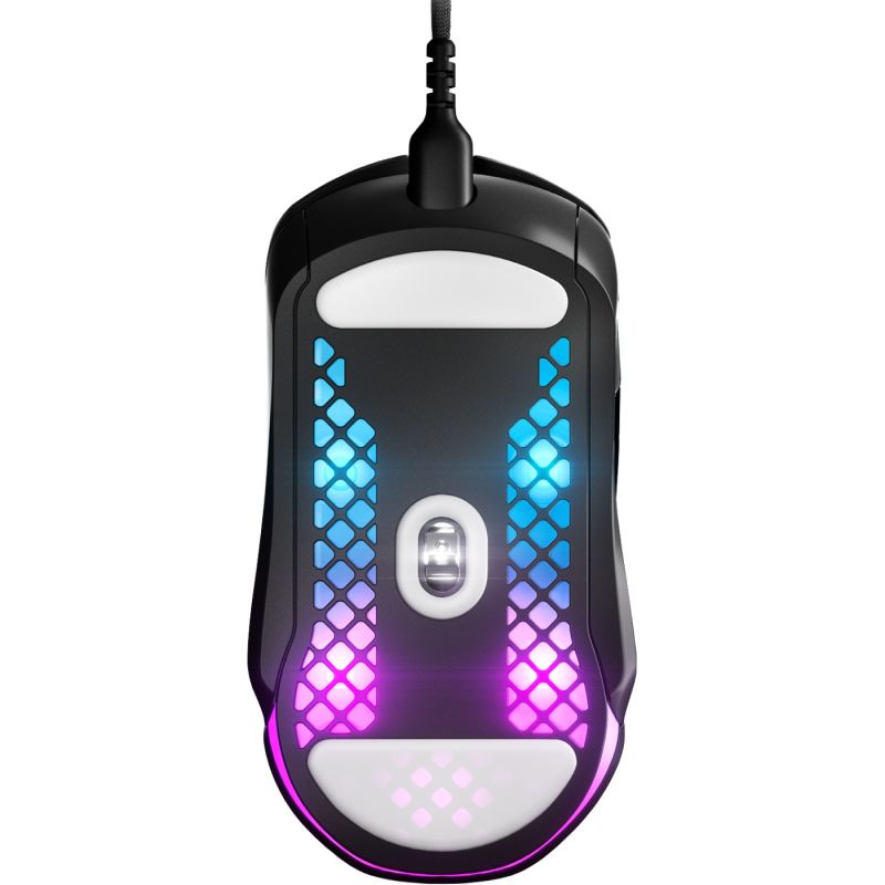 Мишка SteelSeries Aerox 5, RGB, 18000dpi., 9кн., чорна (62401)