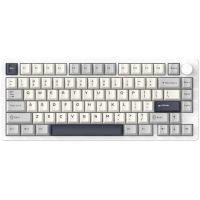Клавіатура ігрова механічна Attack Shark X86 82кл.RGB,Wireless,Matcha Switch, Starlight White (X86SW_AS)