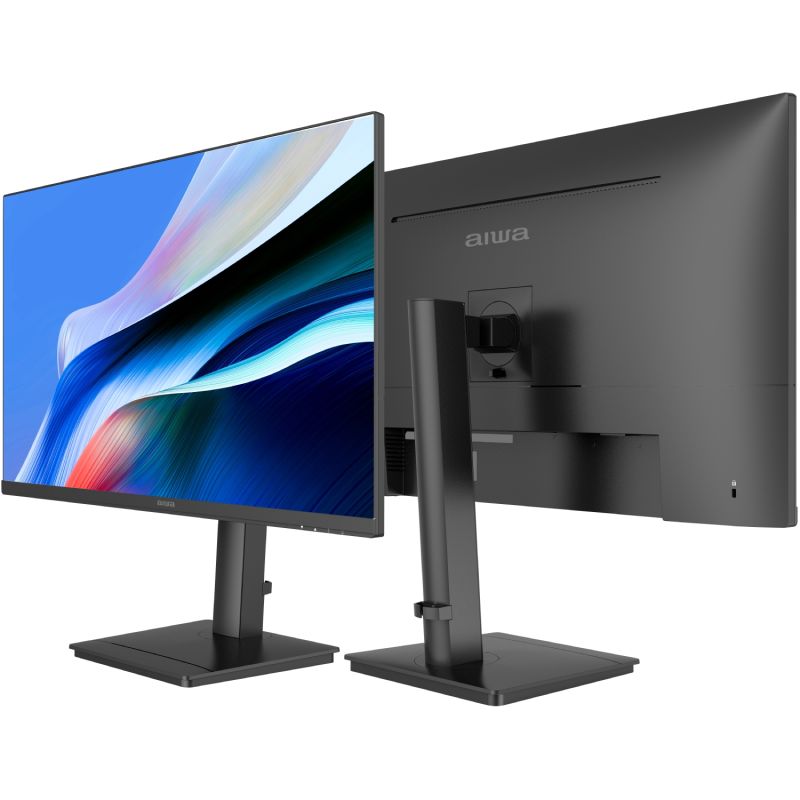TFT 27'' AIWA , IPS, QHD, 120Гц, HDMI, DP, USB Type-C, чорний (MQ2712-B)