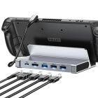 Док-станція USB3.1 Type-C --> HDMI 4K60Hz/USB 3.0x2/USB 2.0/Type-C PD 100W Hub 7-in-1 Choetech (HUB-M77-GY)