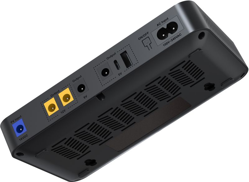 ДБЖ Marsriva DC Router UPS KP1EC 240VAC,4хDC+USB OUT, 2x5V/9V/2x12V 18W 8000mAh (30Wh) Li-ion (KP1ECV2_MARSRIVA)