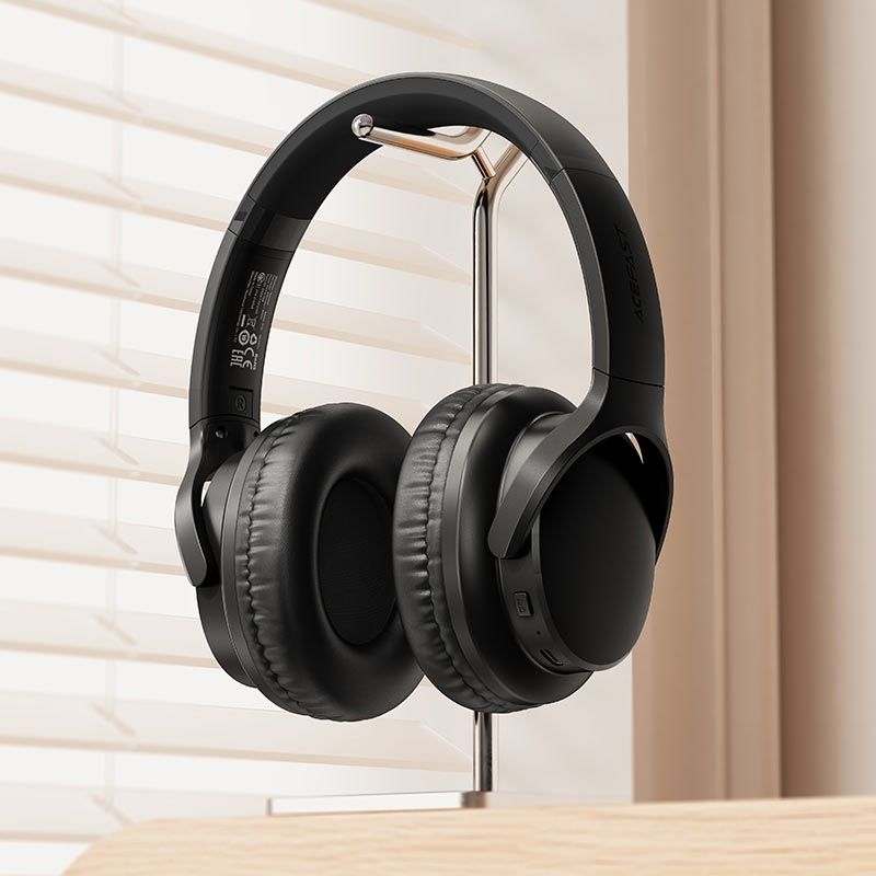 Гарнітура Acefast H10 Bluetooth, Black (6974316284932)