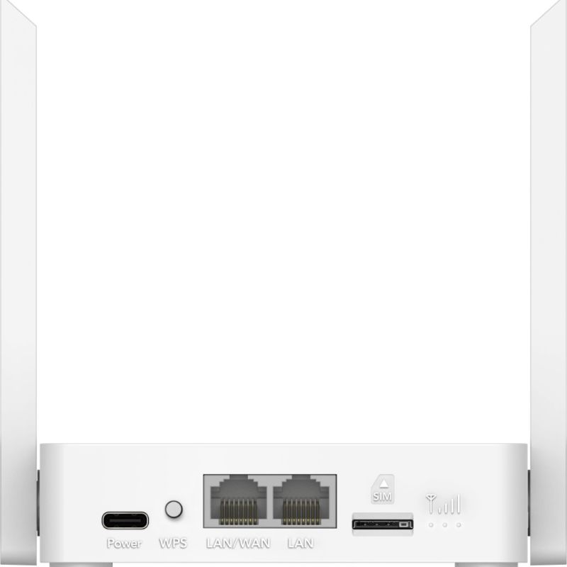 Маршрутизатор Cudy , N300 Wi-Fi, 4G LTE Cat4, USB-C power, Mini Router (LT300)