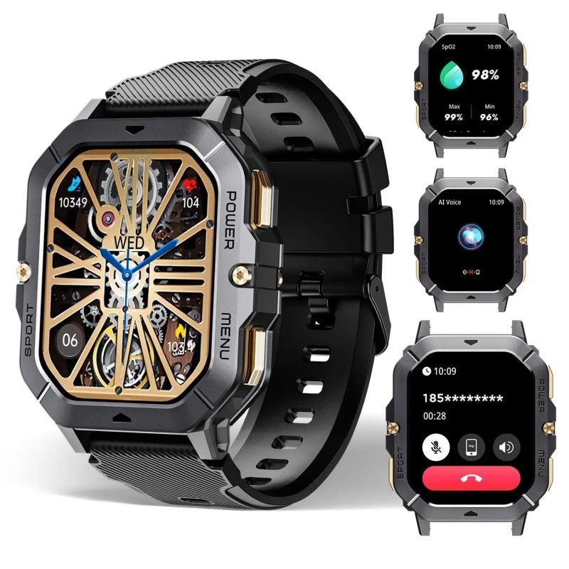 Годинник Oukitel BT101 Black (6931940739825)