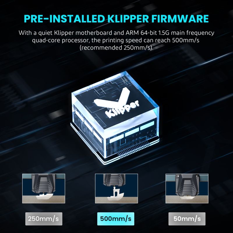 Принтер 3D ELEGOO Neptune 4 Pro (FDM 1.75 mm 0.4 mm 225x225x265 mm WLAN USB сірий) (50.201.013300)