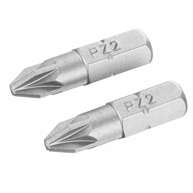 Набор бит Stanley Pozidriv, Pz2, L = 25 мм, 2 шт, блистер (STA61041)