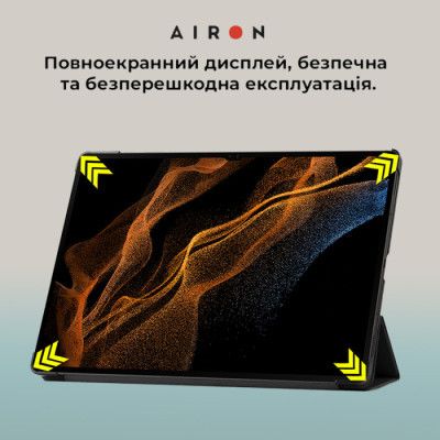 Чохол до планшета AirOn Premium Samsung Galaxy Tab S9 Ultra 14.6\'\' 2023 + Film black (4822352781111)