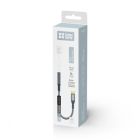 Перехідник USB-C to 3.5mm F 0.14m gray ColorWay (CW-AD-CJ)