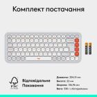 Клавиатура Logitech POP Icon Keys Bluetooth UA Off-White (920-013072)