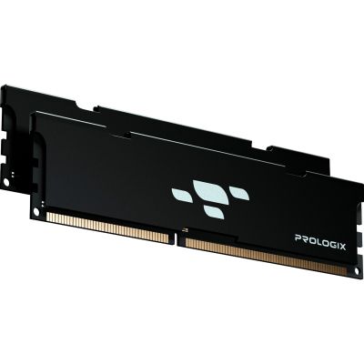 Модуль пам\'яті для комп\'ютера DDR5 32GB (2x16GB) 5600 MHz Black Prologix (PRO32GB5600B5K)