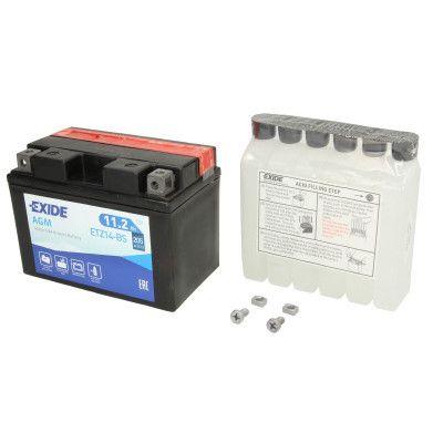Акумулятор автомобільний EXIDE AGM 11,2Ah (+/-) (205EN) (ETZ14-BS)