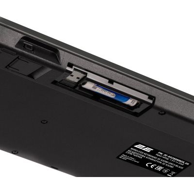 Клавиатура 2E KS280 Wireless/Bluetooth Black-Gray (2E-KS280WBGR_UA)