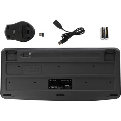 Комплект A4Tech FG2500S Plus Wireless UA Grey (4711421003261)