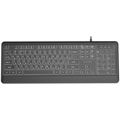 Клавіатура Gembird Slim Multimedia USB Black (KB-MCH-05-CYRL)