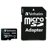 Карта пам\'яті Verbatim 64GB microSDHC Class 10 (44084)