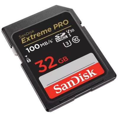 Карта пам\'яті SanDisk 32GB SD class 10 UHS-I U3 V30 Extreme PRO (SDSDXXO-032G-GN4IN)