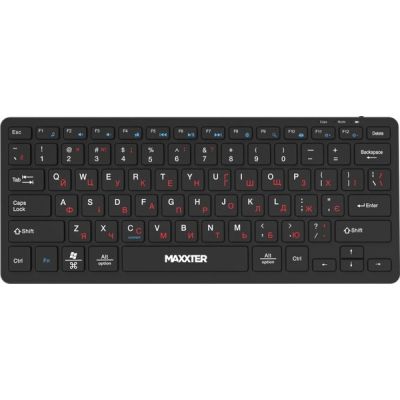 Клавіатура Maxxter (KBW-C01B-UA) Wireless UA Black (KBW-C01B-UA)