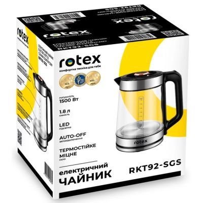 Електрочайник Rotex (RKT92-SGS)