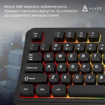 Клавиатура Ajazz AF98 USB UA Black (AF98-B)