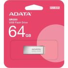 USB флеш накопичувач ADATA 64GB UR 350 Silver/Beige USB 3.2 (UR350-64G-RSR/BG)