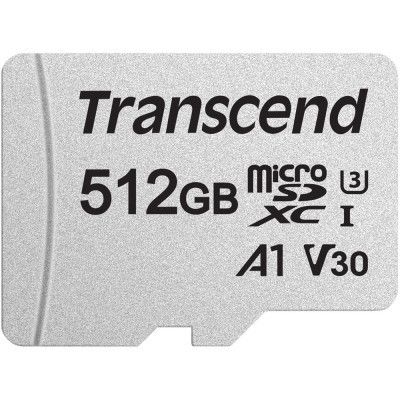 Карта пам\'яті Transcend 512GB microSDXC Class 10 U3 (TS512GUSD300S-A)