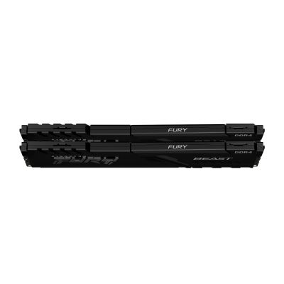 Модуль памяти для компьютера DDR4 16GB (2x8GB) 3200 MHz Fury Beast Black Kingston Fury (ex.HyperX) (KF432C16BBK2/16)