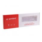 Клавіатура Gembird (KB-UML3-01-W-UA) USB White (KB-UML3-01-W-UA)