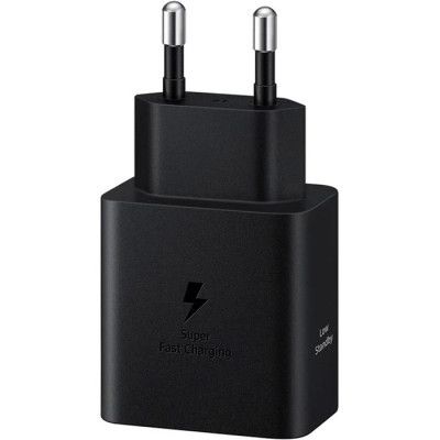 Зарядний пристрій Samsung 45W Compact Power Adapter (w C to C Cable) Black (EP-T4511XBEGEU)
