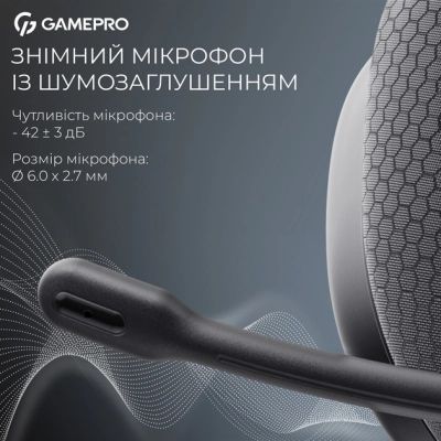 Навушники GamePro Asgard Bragi 7.1 RGB Tri-Mod Black (HSW250B)