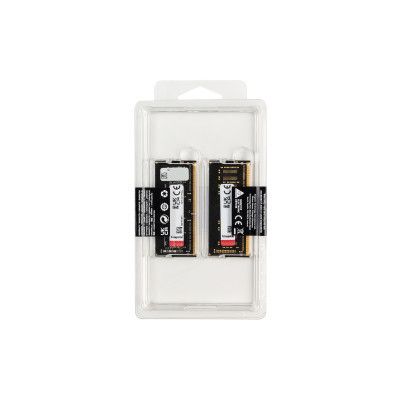 Модуль пам\'яті для ноутбука SoDIMM DDR4 64GB (2x32GB) 3200 MHz Fury Impact Kingston Fury (ex.HyperX) (KF432S20IBK2/64)