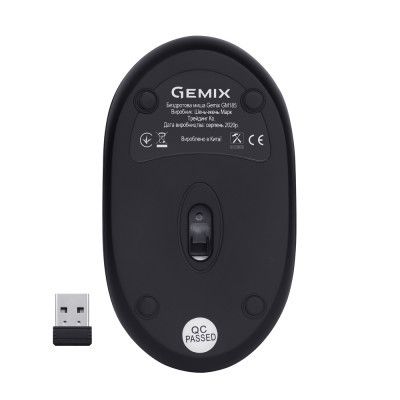 Мышка Gemix GM185 Wireless Black (GM185Bk)
