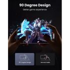 Дата кабель USB 3.0 AM to USB-C 1.0m 60W US385 90° Black Ugreen (20299)
