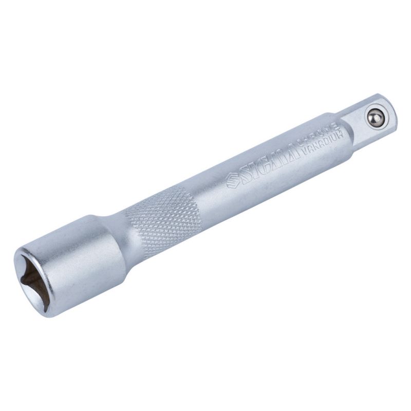 Набор торцевых головок Sigma 1/2" с набором насадок и удлинителем 12шт CrV mid (6003701)