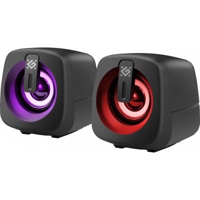 Акустична система Defender J1 LED USB Black (65961)