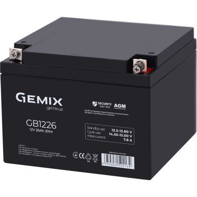 Батарея к ИБП Gemix GB 12V 26Ah Security (GB1226)
