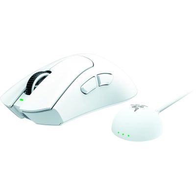 Мышка Razer DeathAdder V4 PRO Wireless/USB White (RZ01-05330200-R3G1)
