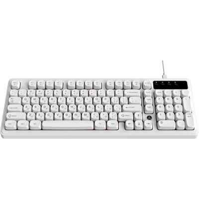Клавиатура Ajazz AF98 USB UA White (AF98-W)
