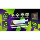 Клавіатура Hator Hellyberry HK60 Mechanical Linear RGB Wireless/Bluetooth/USB UA White/Violet (HK60_wireless)