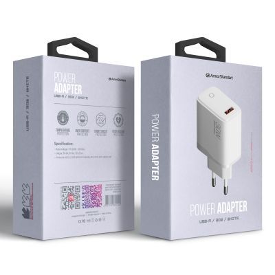 Зарядний пристрій Armorstandart AR013 USB-A 30W white (ARM84424)