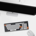 Клавиатура OfficePro (SK985BO) Bluetooth/Wireless UA Black/White (SK985BO)