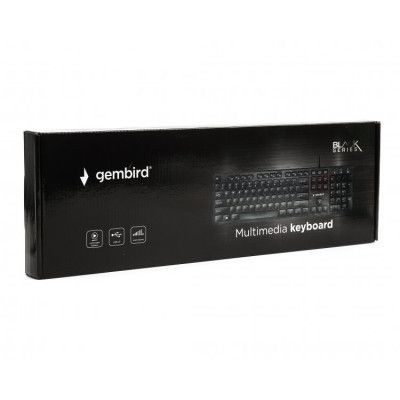 Клавиатура Gembird (KB-MCH-03-UA) USB Black (KB-MCH-03-UA)