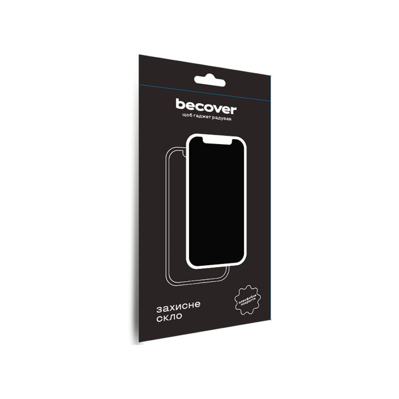 Стекло защитное BeCover Motorola Moto G24/G24 Power Black (710716)