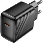 Зарядное устройство HOCO CS24A Puerto USB-C PD25W Black (6942007639750)