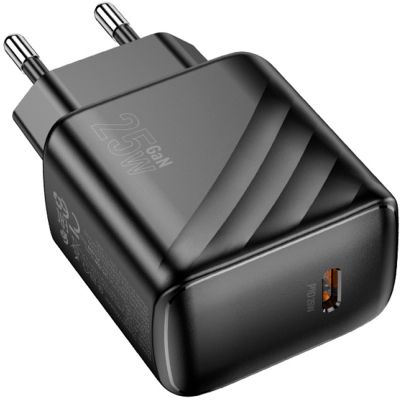 Зарядное устройство HOCO CS24A Puerto USB-C PD25W Black (6942007639750)