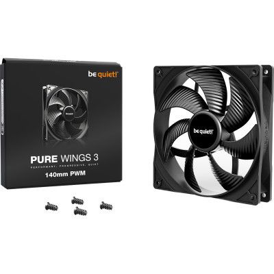 Кулер до корпусу Be quiet! PURE WINGS 3 140mm PWM (BL108)