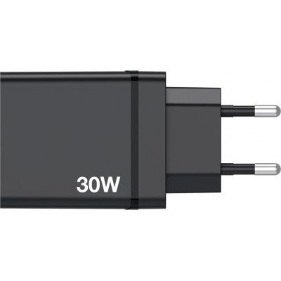 Зарядний пристрій Verbatim USB 30W PD3.0 4-ports black (49700)
